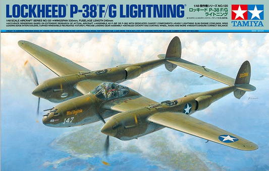 Lockheed P-38 F/G Lightning - TAMIYA 1/48