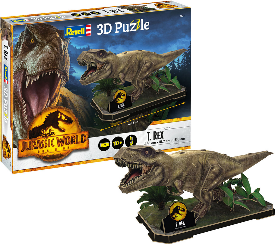 T-Rex - Jurassic World Dominion Puzzle 3D - REVELL