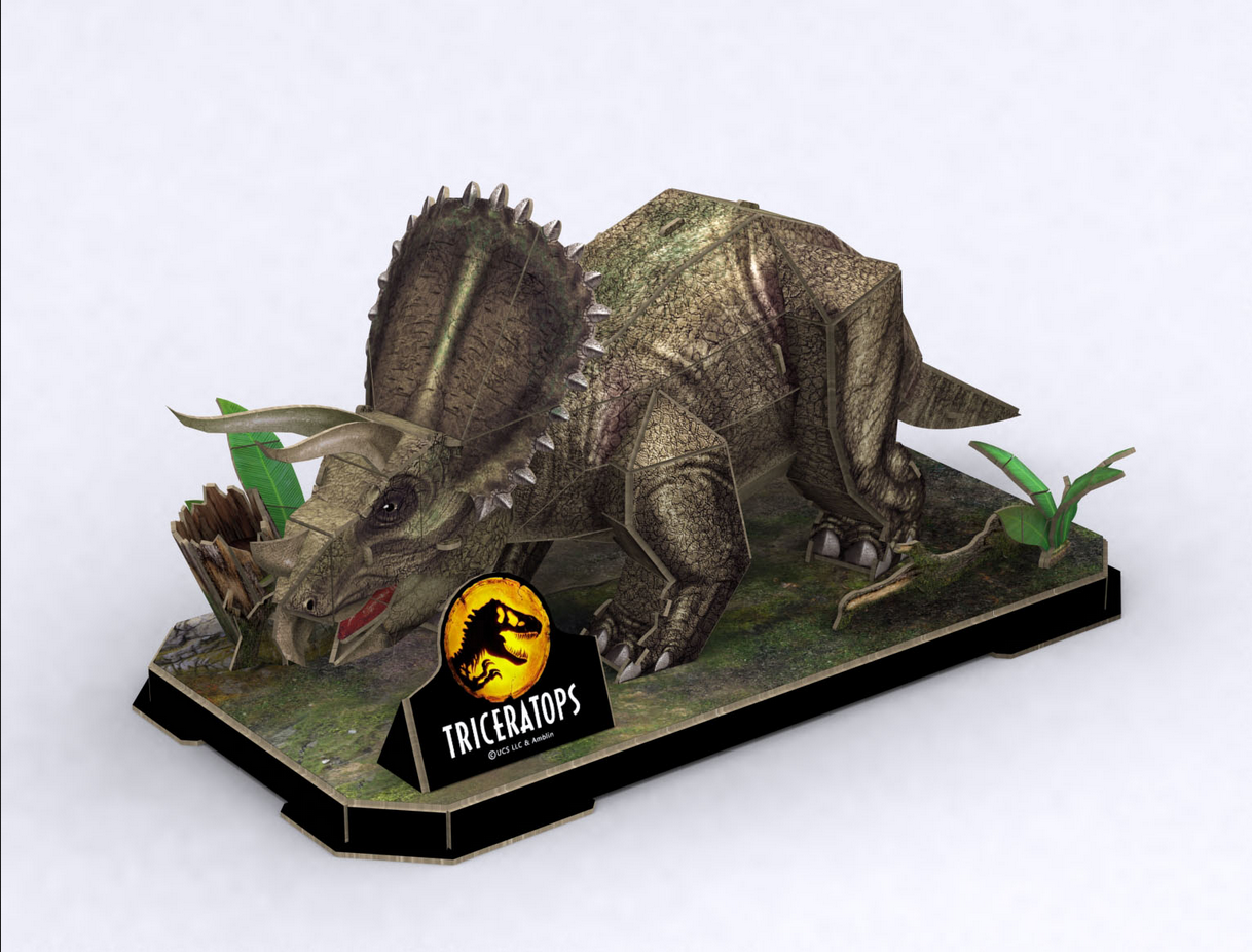 Triceratops - Jurassic World Dominion Puzzle 3D - REVELL