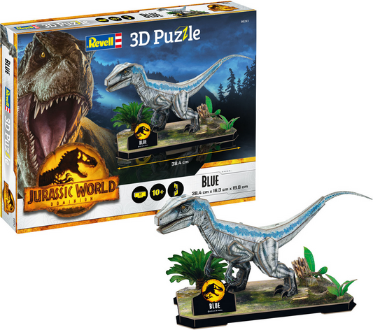 Blue (Velociraptor) - Jurassic World Dominion Puzzle 3D - REVELL