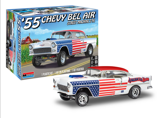 ’55 Chevy Bel Air “Street Machine” - REVELL / MONOGRAM 1/24