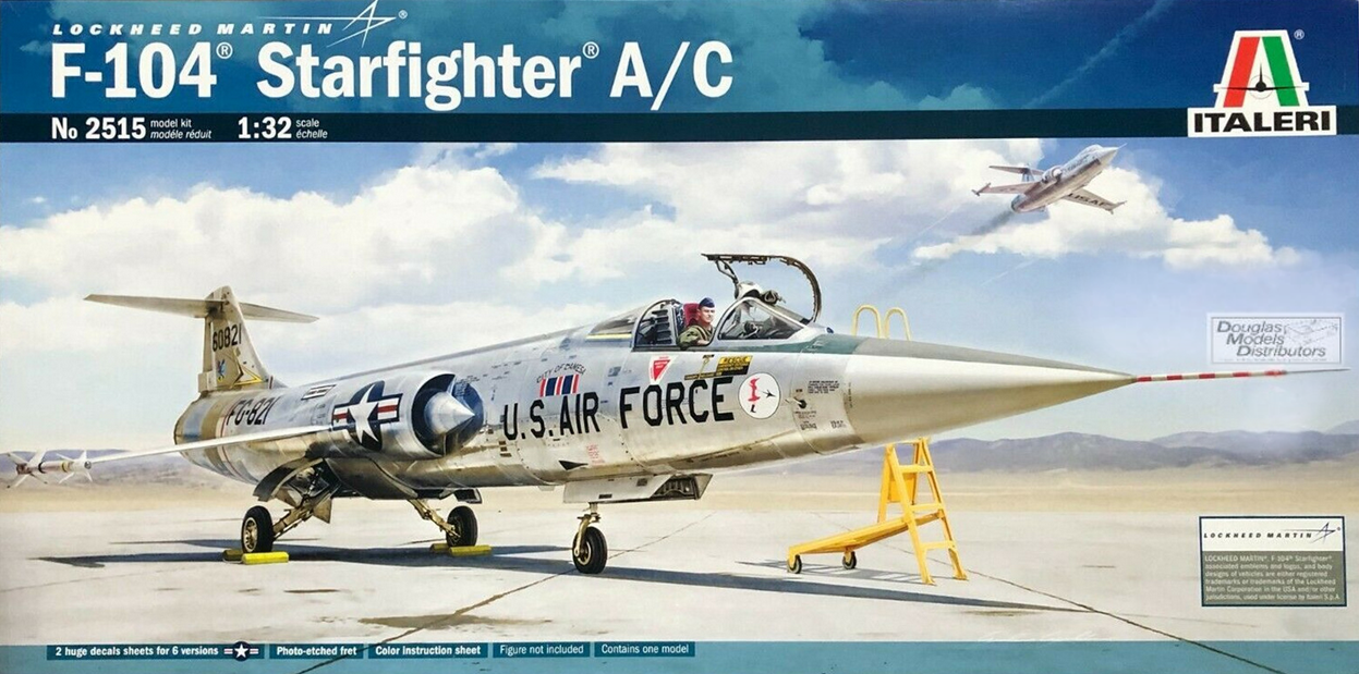 F-104 Starfighter A/C - ITALERI 1/32