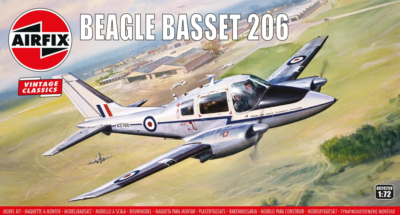 Beagle Basset 206 - Vintage Classics - AIRFIX 1/72
