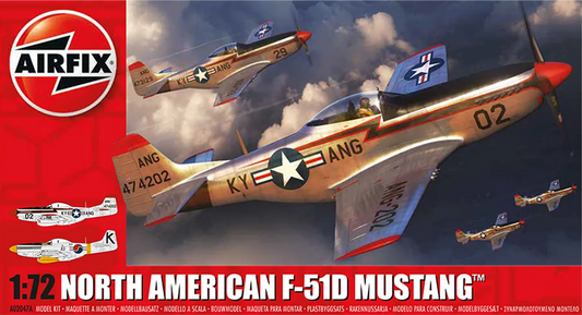 North American F-51D Mustang- AIRFIX 1/72