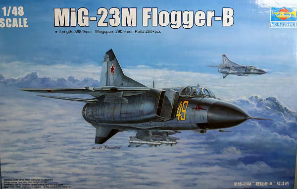 MiG-23M Flogger-B - TRUMPETER 1/48