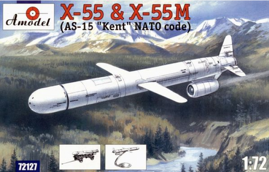 X-55 and X-55M (AS-15 Kent NATO code) Soviet Cruiser Missiles - AMODEL 1/72