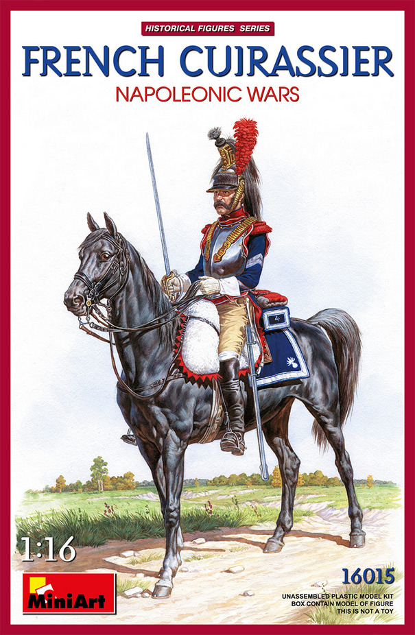 French Cuirassier - Napoleonic Wars - MINIART 1/16