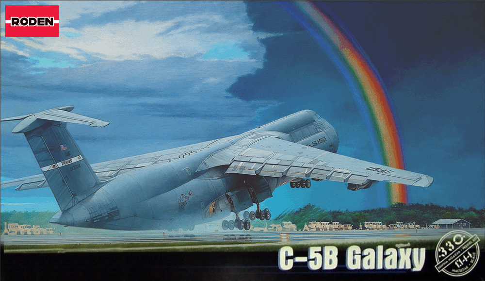 Lockheed C-5B Galaxy - RODEN 1/144