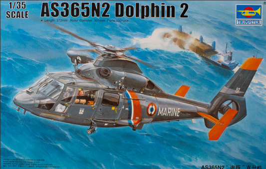 Eurocopter SA 365N Dauphin 2 / AS365N2 Dolphin 2 - TRUMPETER 1/35