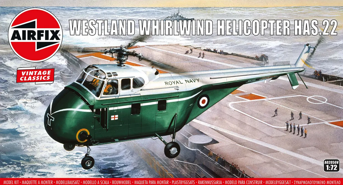 Westland Whirlwind Helicopter HAS.22 - Vintage Classics - AIRFIX 1/72