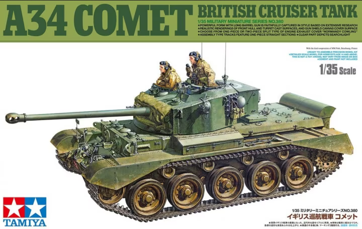 A34 Comet British Cruiser Tank - TAMIYA 1/35