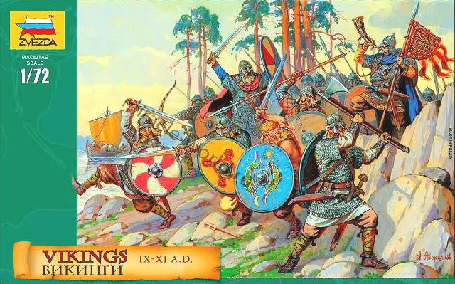 Vikings IX-XI AD - ZVEZDA 1/72