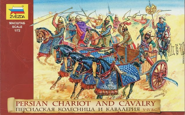 Persian Chariot and Cavalry V-IV B.C. - ZVEZDA 1/72
