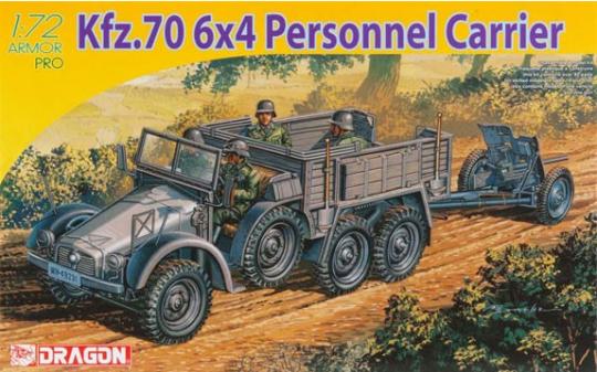 Kfz. 70 6x4 Personnel Carrier - DRAGON / CYBER HOBBY 1/72