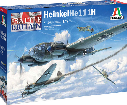 Heinkel He 111H Battle of Britain 80th Anniversary - ITALERI 1/72