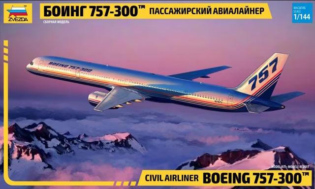 Boeing 757-300 - ZVEZDA 1/144