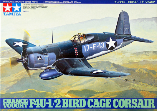 Chance Vought F4U-1/2 Bird Cage Corsair - TAMIYA 1/48