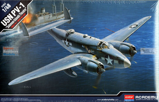 USN PV-1 Solomon Islands Theatre - ACADEMY 1/48