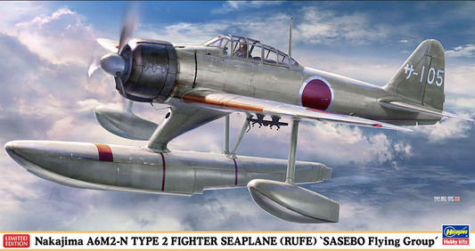 Nakajima A6M2-N Type 2 Fighter Seaplane (Rufe) "Sasebo Flying Group" - HASEGAWA 1/48