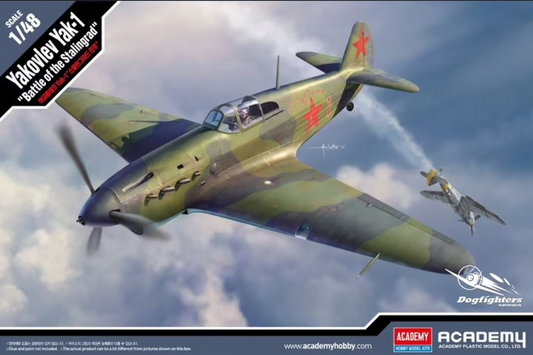 Yakovlev Yak-1 "Battle of Stalingrad" - ACADEMY 1/48