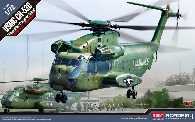 USMC CH-53D ''Operation Frequent Wind'' - ACADEMY 1/72