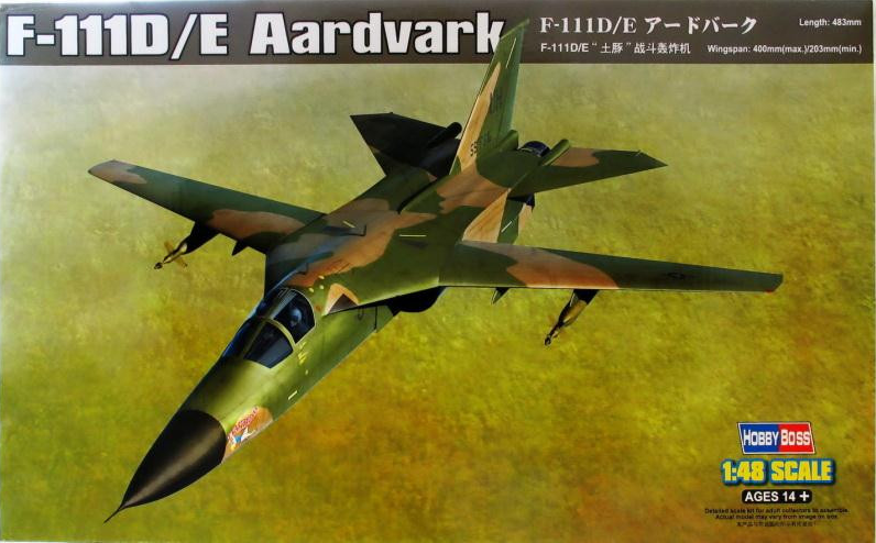 F-111D/E Aardvark - HOBBY BOSS 1/48