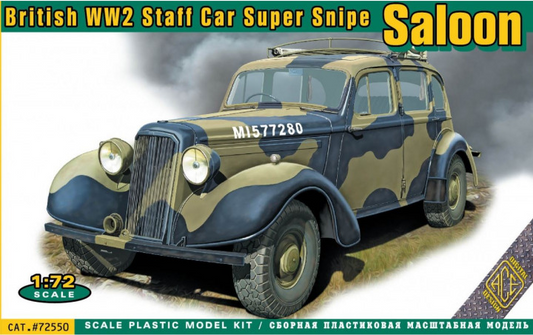 British WW2 Staff Car Super Snipe Saloon - ACE 1/72