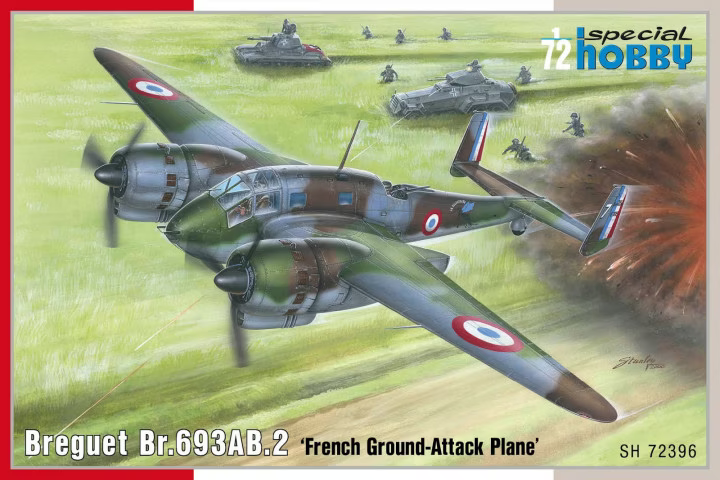 Breguet Br.693AB.2 "French Ground-Attack Plane" - SPECIAL HOBBY 1/72