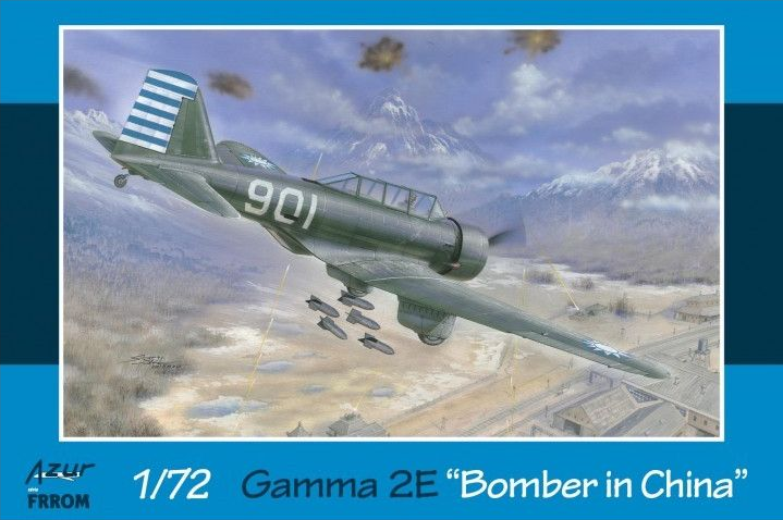 Northrop Gamma 2E Bomber in China - AZUR / FRROM 1/72