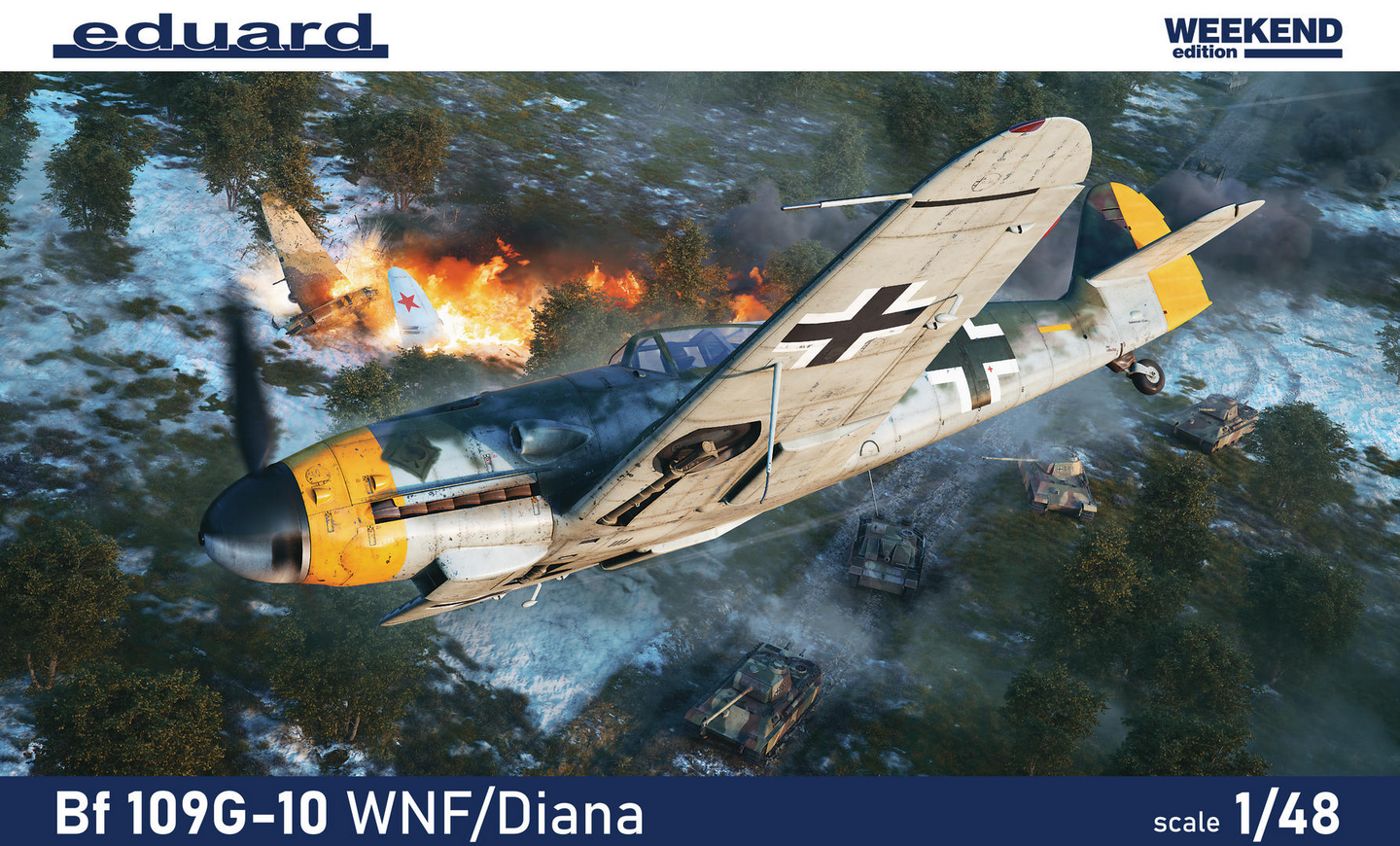 Bf 109G-10 WNF/Diana - Weekend Edition - EDUARD 1/48