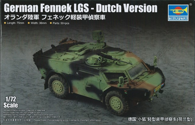 German Fennek LGS - Dutch Version - TRUMPETER 1/72