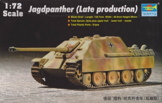 Jagdpanther (Late production) - TRUMPETER 1/72