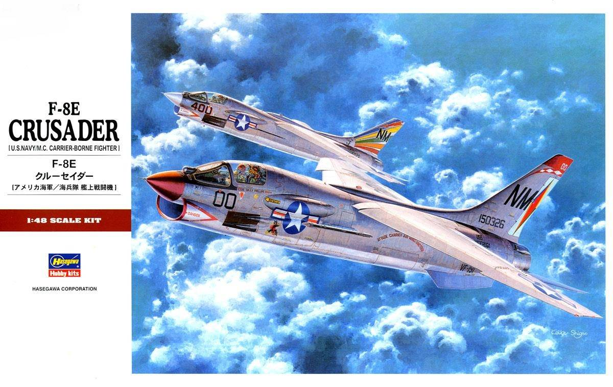 Vought F-8E Crusader - HASEGAWA 1/48
