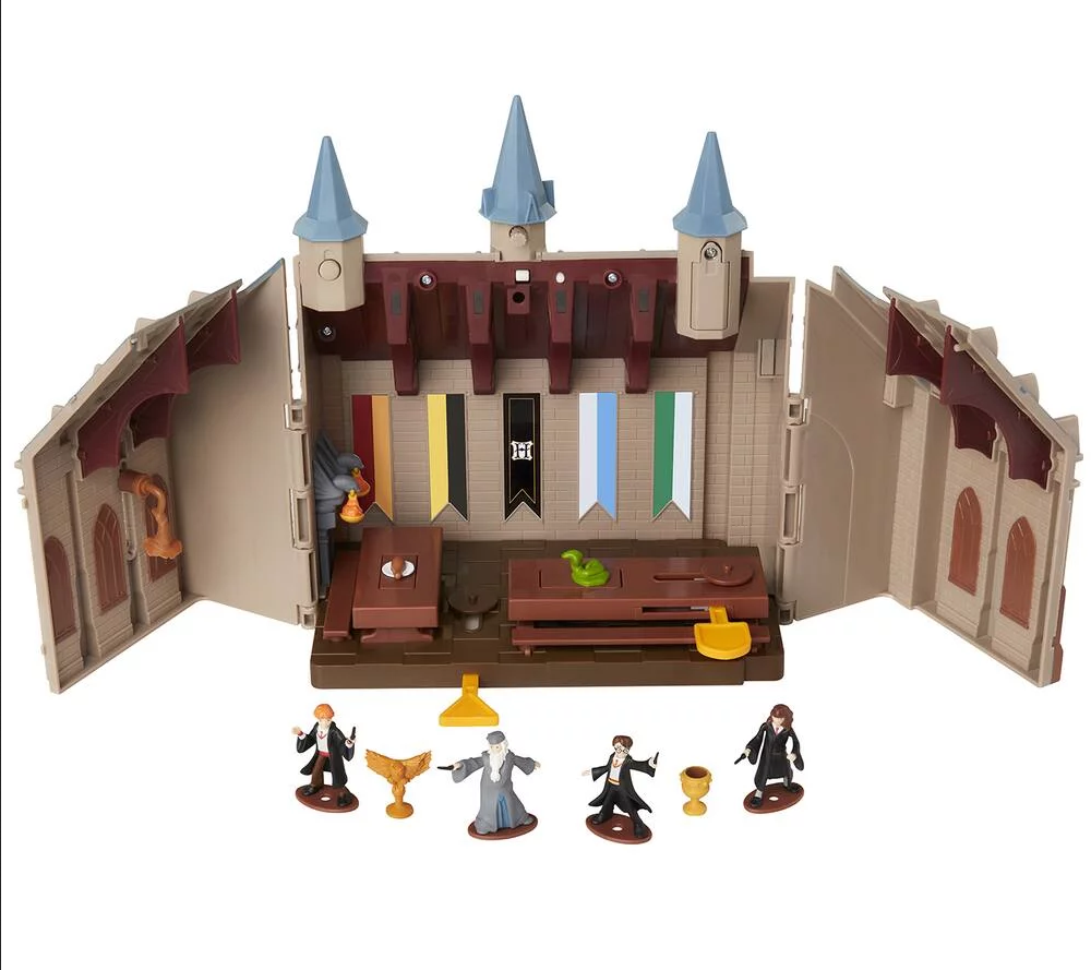 La Grande Salle de Poudlard / Hogwarts Great Hall - Harry Potter Mini Playset - JAKKS