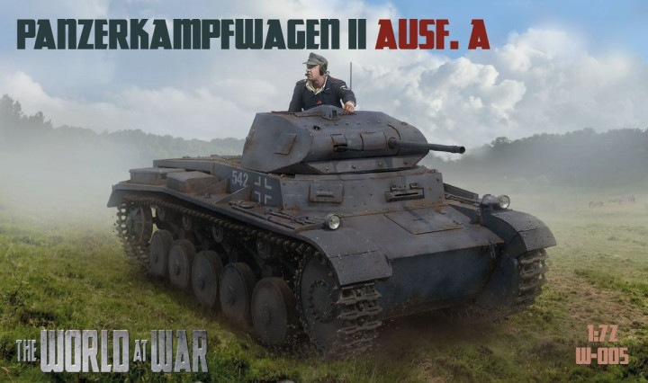 Panzerkampfwagen II Ausf. A - The World at War - IBG MODELS 1/72