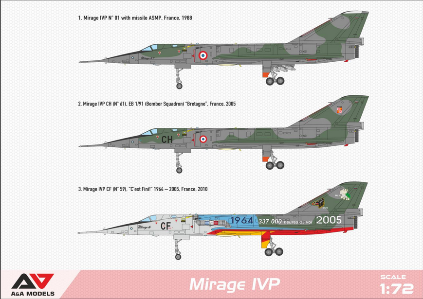 Mirage IVP - A&A MODELS 1/72