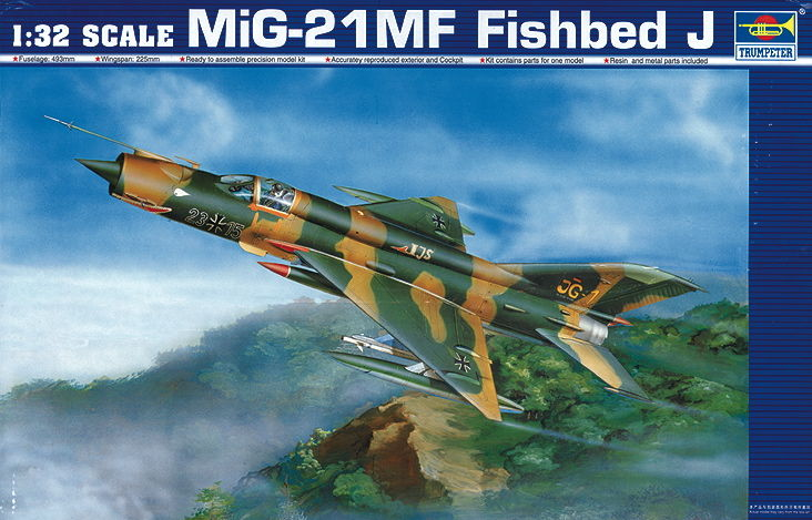 MiG-21MF Fishbed-J - TRUMPETER 1/32