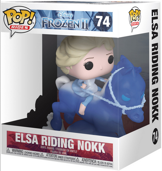 Elsa Riding Nokk - Frozen II #74 - DISNEY / FUNKO POP! RIDES