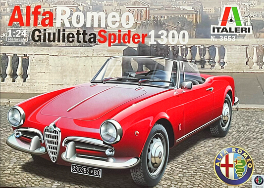 Alfa Romeo Giulietta Spider 1300 (1961) - ITALERI 1/24