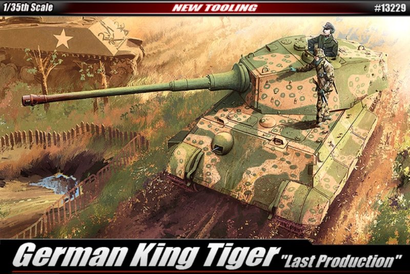 German King Tiger "Last Production" - ACADEMY 1/35