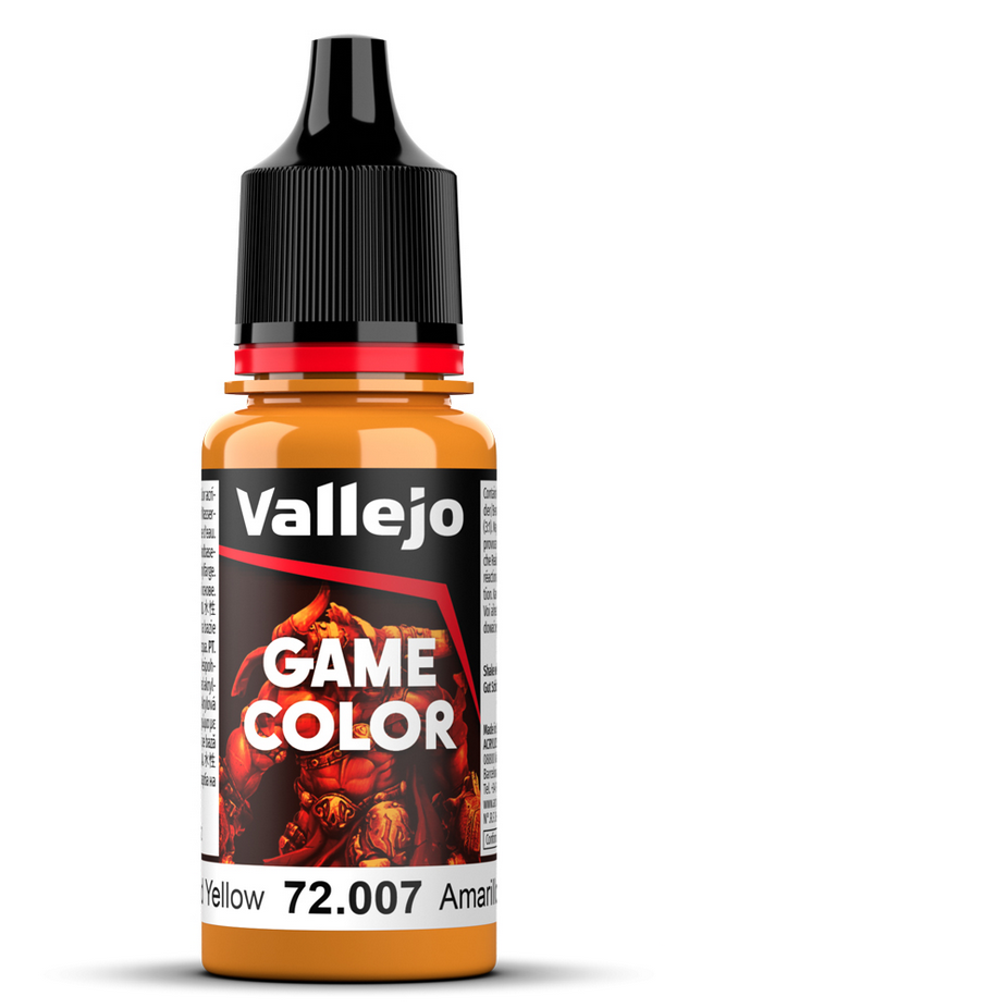 Game Color - Jaune d’Or – Gold Yellow - VALLEJO 72.007