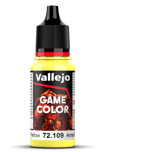 Game Color - Jaune Toxique – Toxic Yellow - VALLEJO 72.109