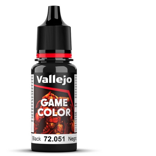 Game Color - Noir Abîme – Black - VALLEJO 72.051