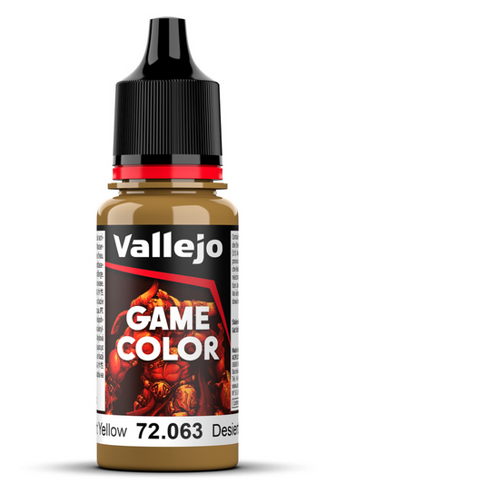 Game Color - Sable Désert – Desert Yellow - VALLEJO 72.063