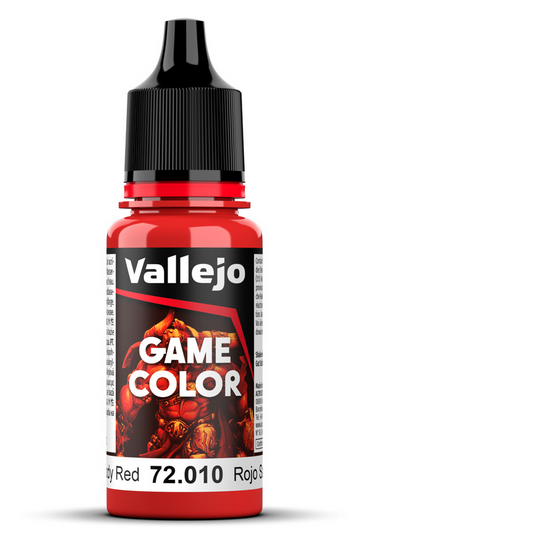 Game Color - Rouge Sang – Bloody Red - VALLEJO 72.010