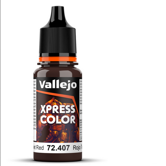 Game Color Xpress Color - Rouge Velours – Velvet Red - VALLEJO 72.407