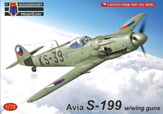 Avia S-199 w/wing guns - KP MODELS 1/72