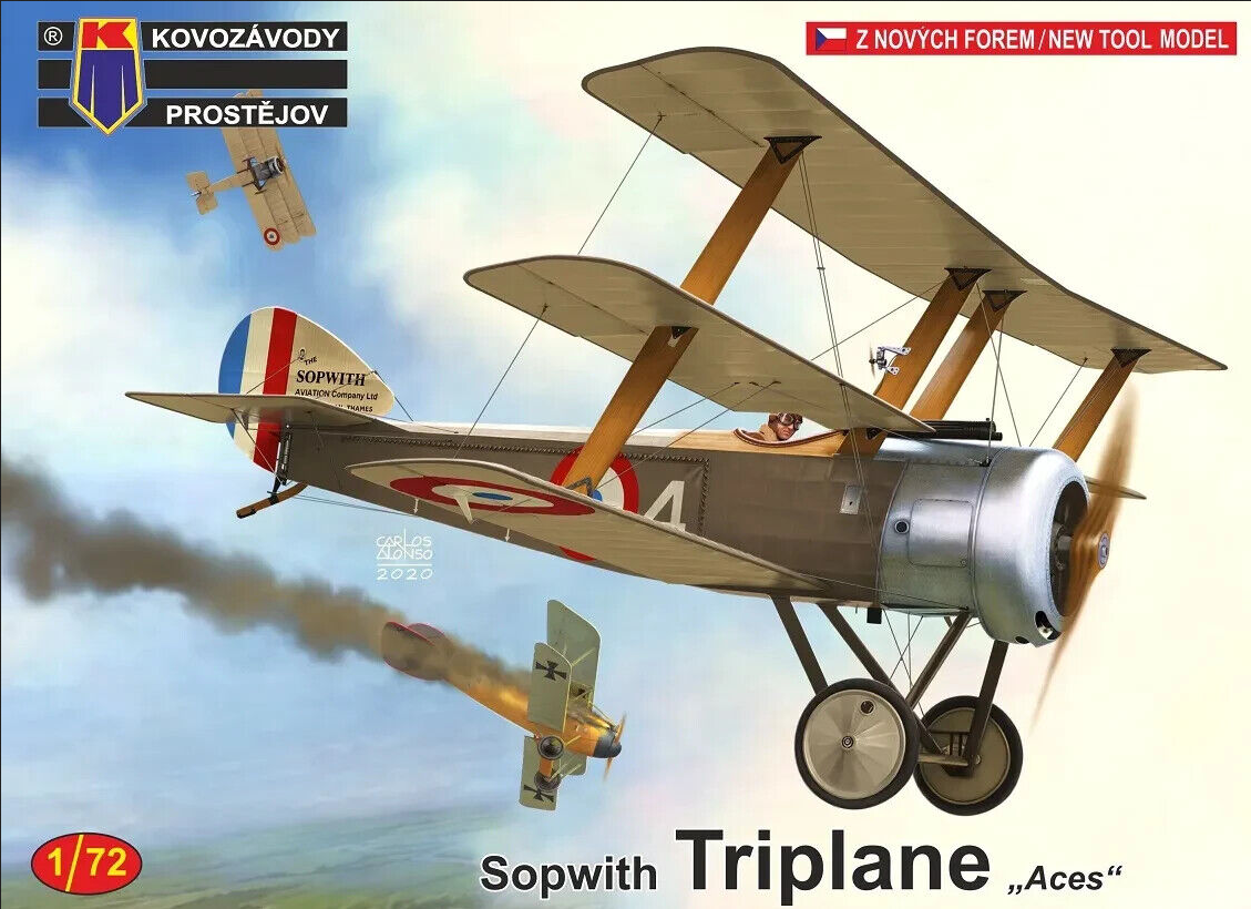 Sopwith Triplane "French Aces" - KP MODELS 1/72