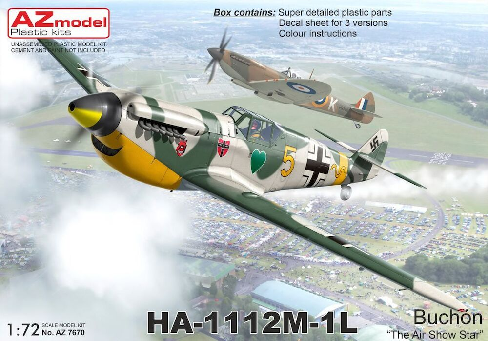 HA-1112M-1L Buchón "The Air Show Star" - AZ MODEL 1/72