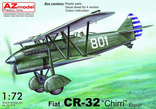 Fiat CR-32 "Chirri" Export - AZ MODEL 1/72